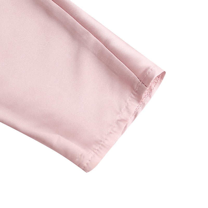 Belka - Elegante blusa atada con cuello en V