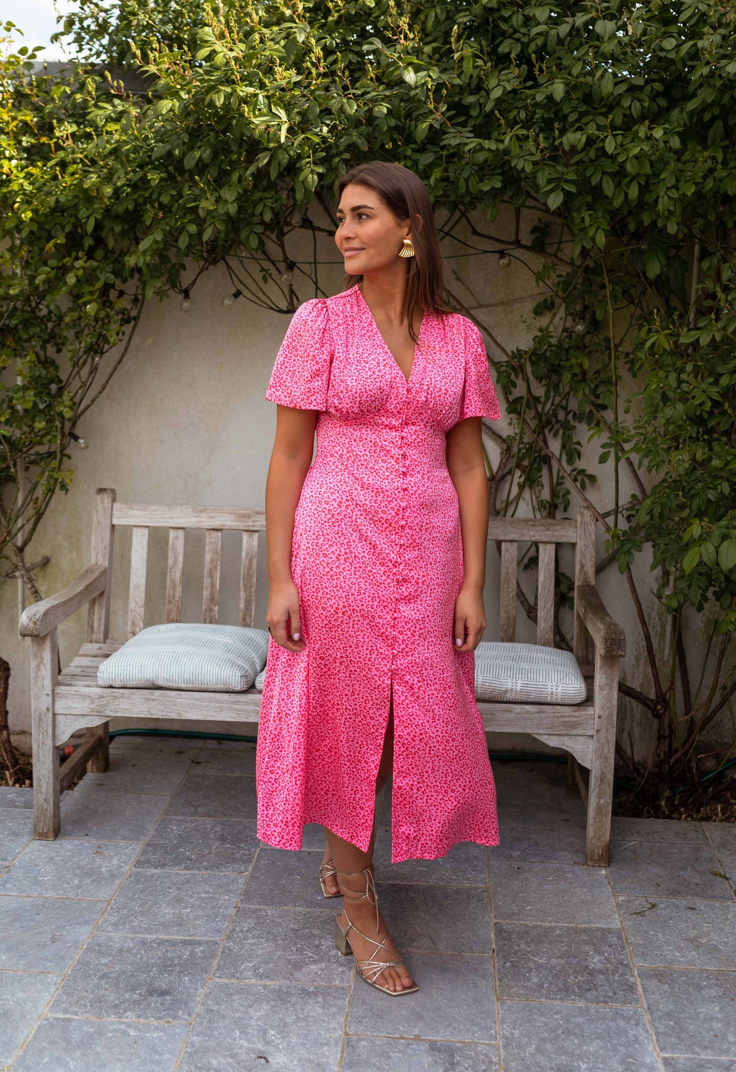 El vestido midi de leopardo - Lois