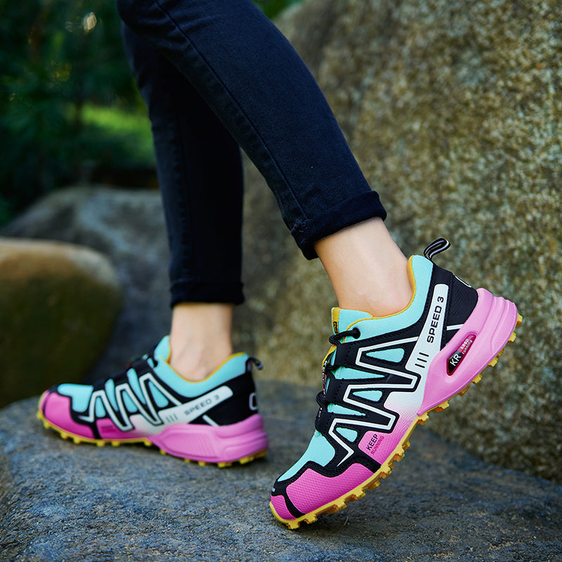 Pin Speed 3 – Botas de montaña ligeras para hombre y mujer, antideslizantes y cómodas