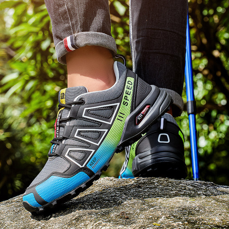 Pin Speed 3 – Botas de montaña ligeras para hombre y mujer, antideslizantes y cómodas