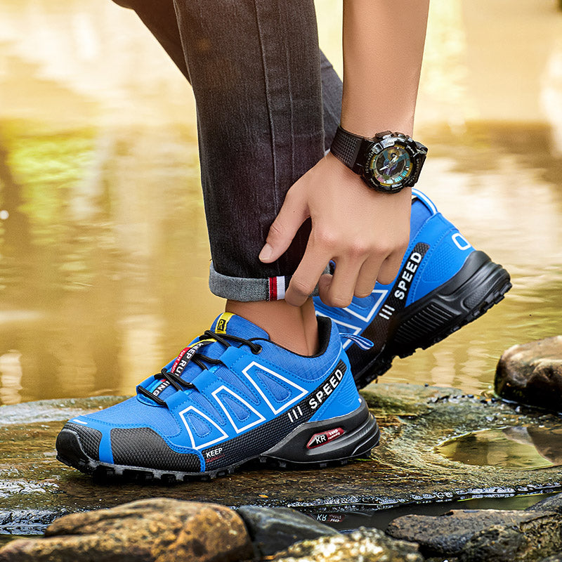Pin Speed 3 – Botas de montaña ligeras para hombre y mujer, antideslizantes y cómodas