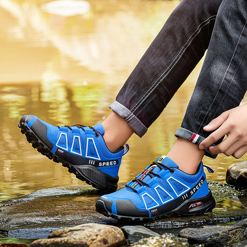 Pin Speed 3 – Botas de montaña ligeras para hombre y mujer, antideslizantes y cómodas
