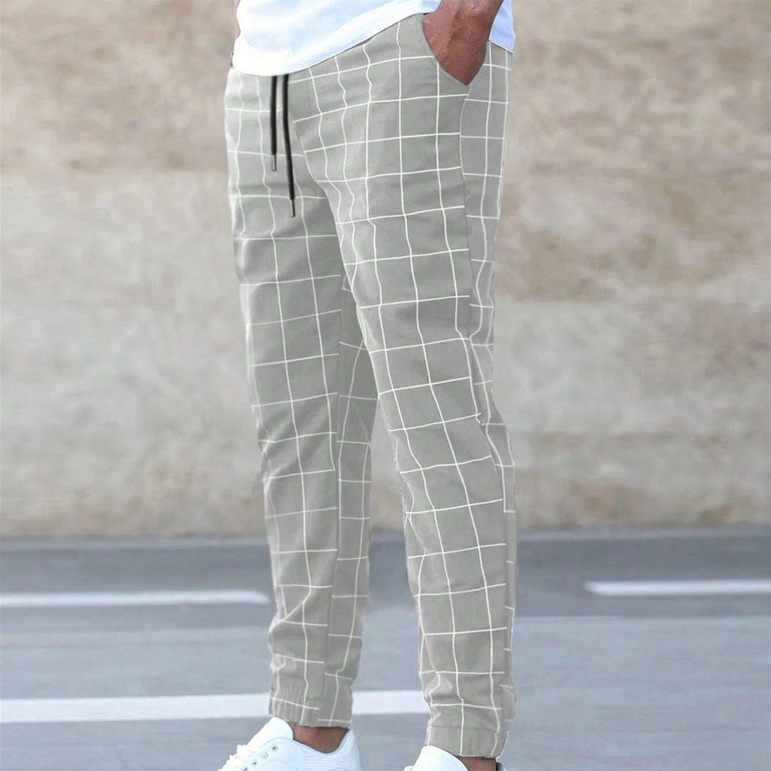 Civus - Pantalones de hombre elegantes y cómodos para el verano
