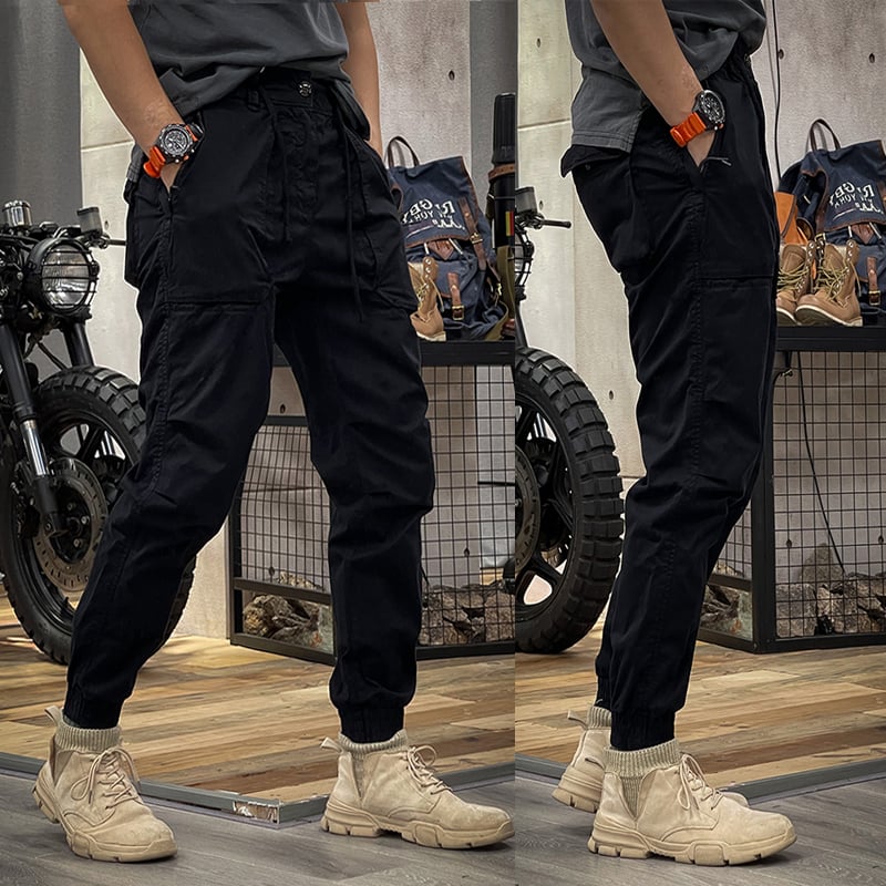 Stryker - Elegantes pantalones cargo con múltiples bolsillos