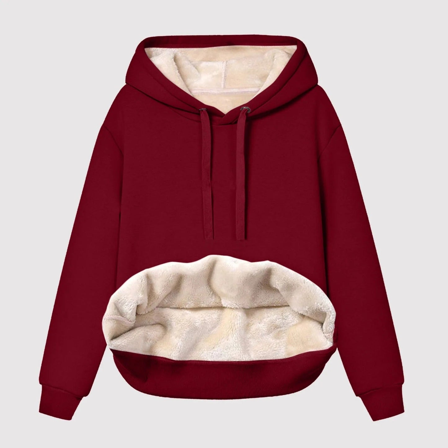 Anezka - Sudadera polar con capucha suave y cálida - Jersey - Mujer
