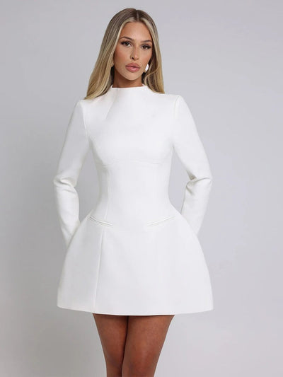 Robina - Minivestido elegante y favorecedor