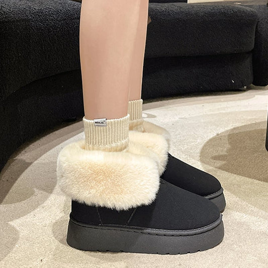 Botas de invierno para mujer con forro de felpa - Nina