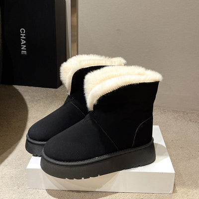 Botas de invierno para mujer con forro de felpa - Nina