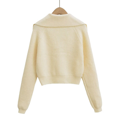 Cardigan mujer cuello solapa - Livia