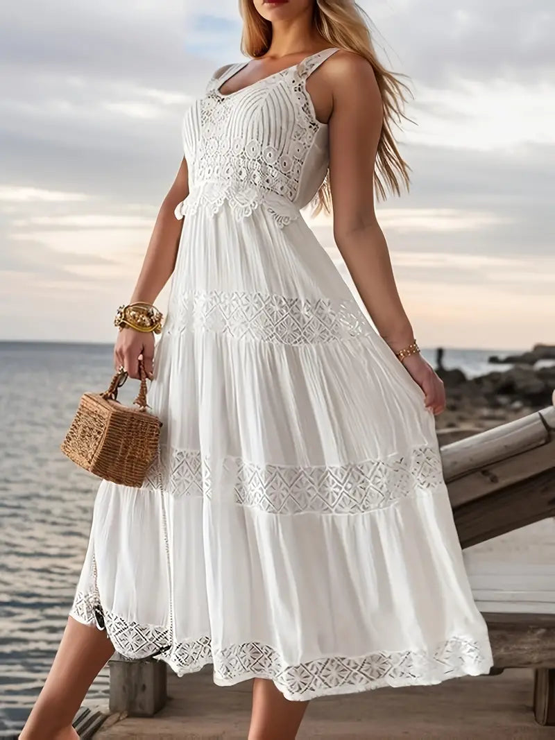 Elegante vestido boho de verano