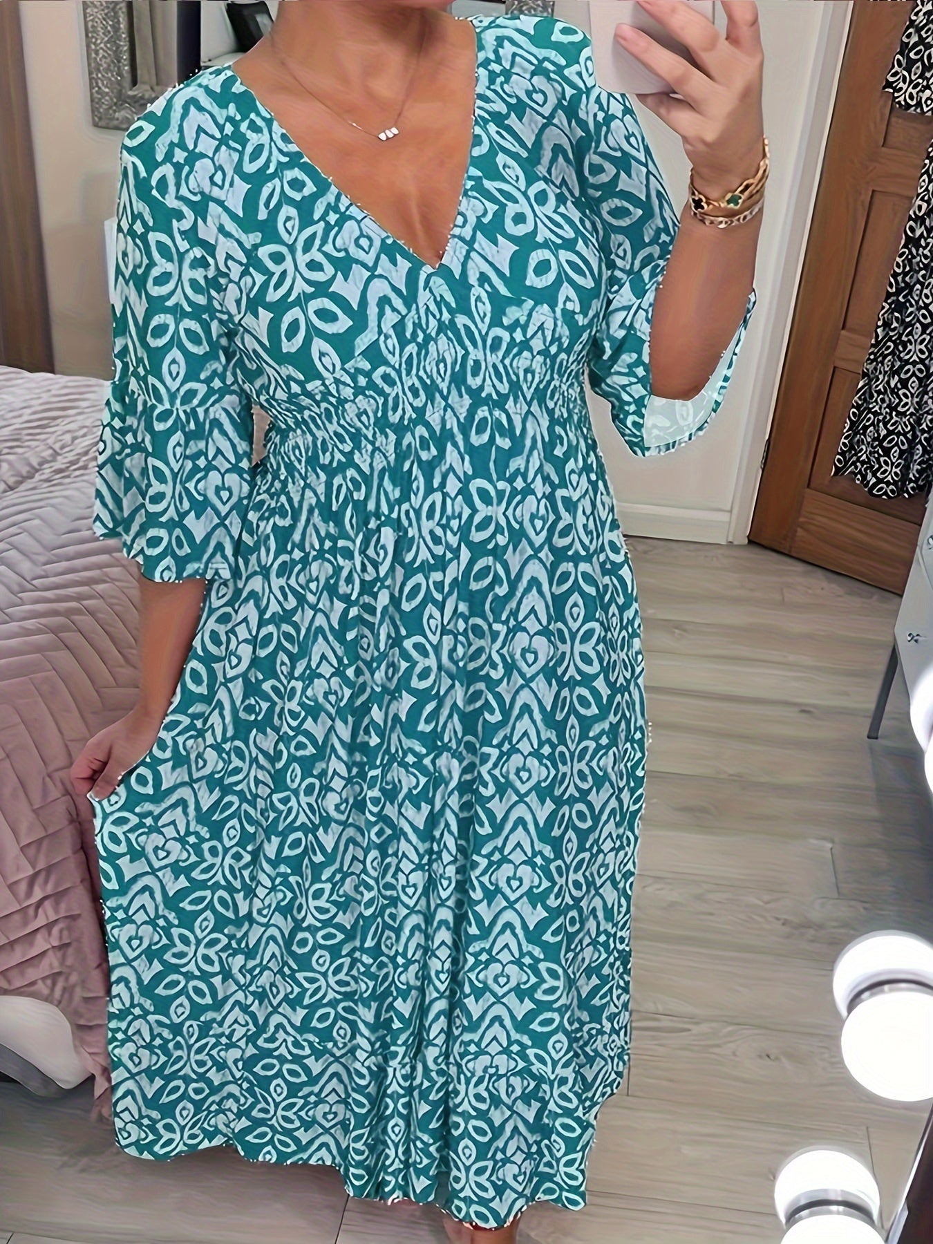 Dora - Vestido boho con estampado floral