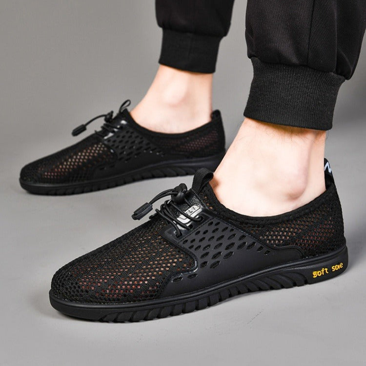 Zapatillas deportivas hombre malla transpirable estilo ligero - Damián