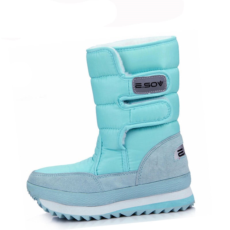 Botas de mujer acolchadas impermeables para clima frio - Evonia