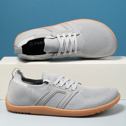 Zapatillas deportivas unisex transpirables con suela antideslizante rosa pastel - Elina