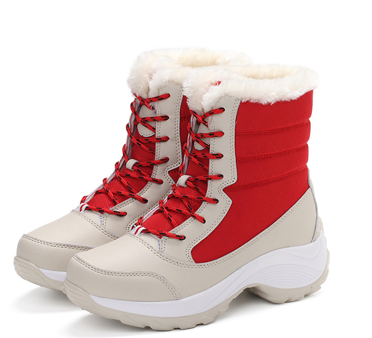 Botas de nieve impermeables para mujer con forro calido - Elara