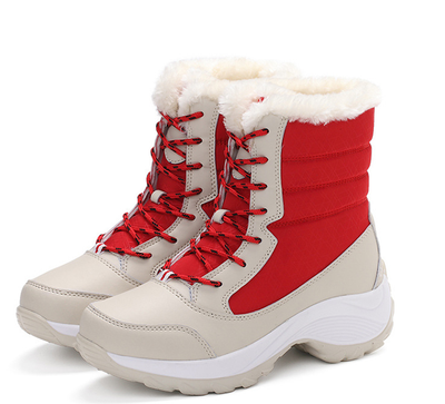 Botas de nieve impermeables para mujer con forro calido - Elara