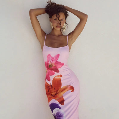 Grace - Vestido floral de tirantes para mujer