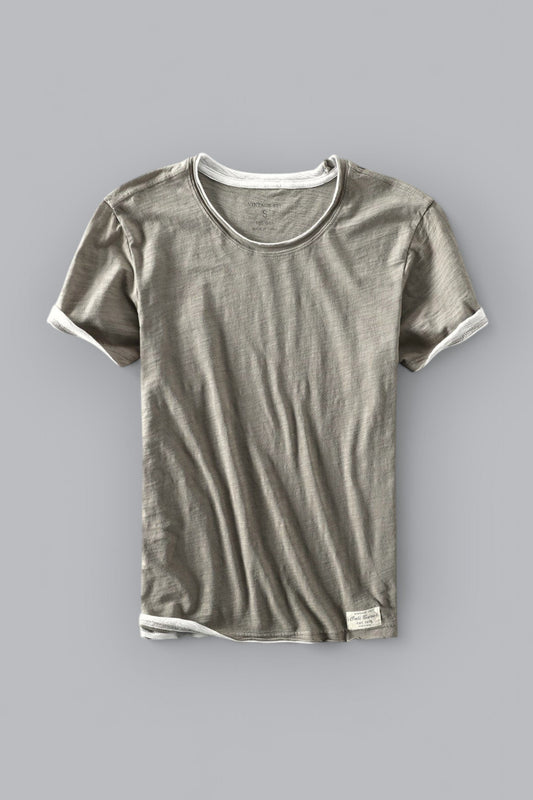 Camiseta ligera y suave para hombre - verano