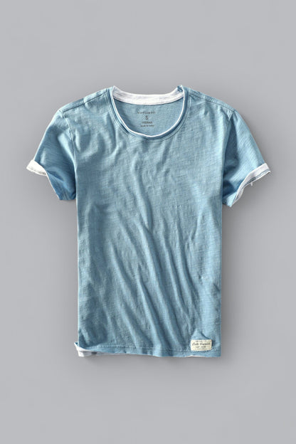 Camiseta ligera y suave para hombre - verano