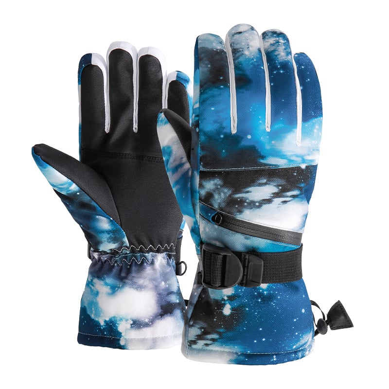 Guantes de esquí unisex impermeables y calidos