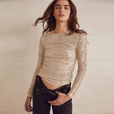 Top de lentejuelas para mujer - Ilaena