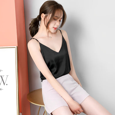 Doris Set de Tops de Satén