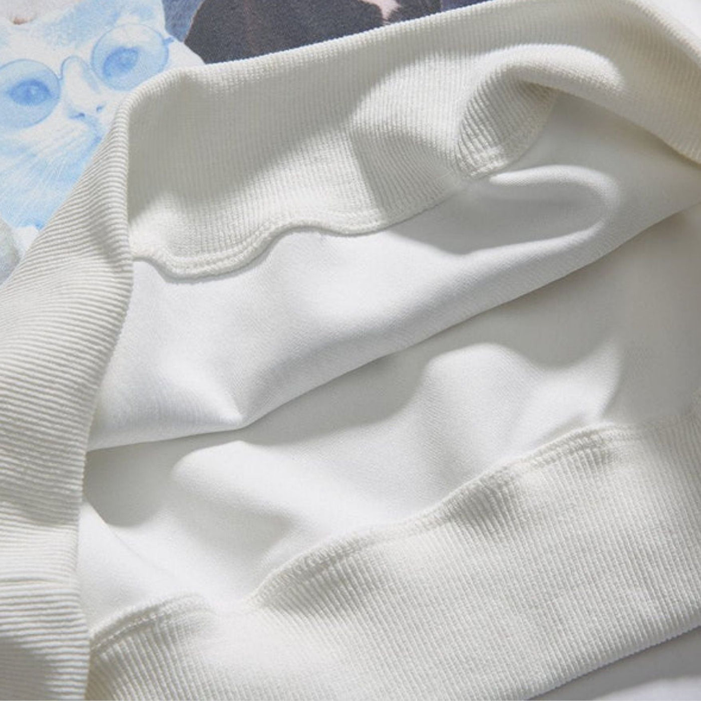 Arietty - Sudadera casual de algodón con motivo de gato