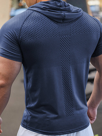 Camisa CoreFit con Capucha