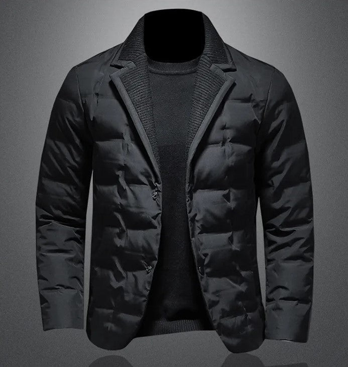 Terry - Chaqueta de invierno para hombre, cálida y gruesa