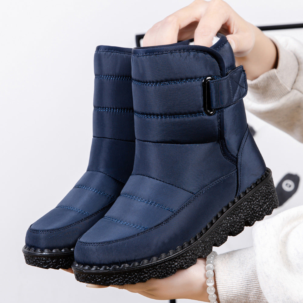 Botas de invierno para mujer acolchadas impermeables - Paula