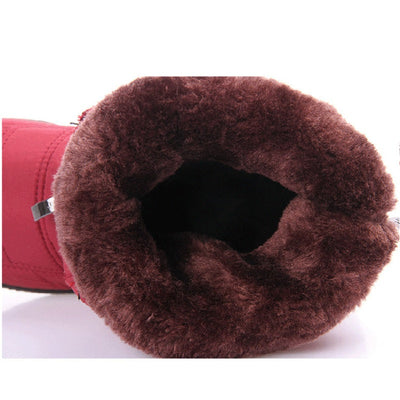 Botas acolchadas para mujer impermeables con suela antideslizante - Zara