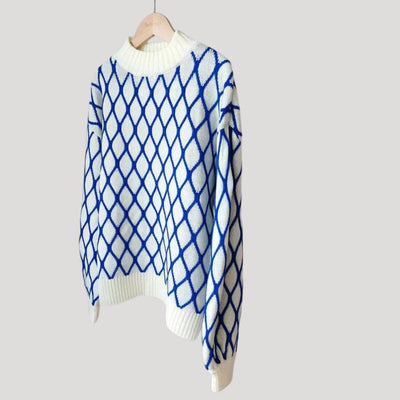 Amely - Jersey estampado con mangas globo