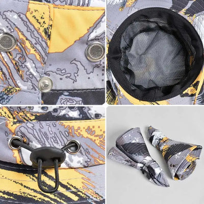 Gorra transpirable de verano de camuflaje para hombre