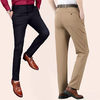 ALWIN - Pantalones elásticos para hombre