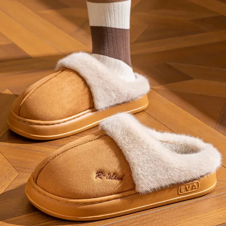 Zapatillas de casa unisex efecto aterciopelado - Eralun