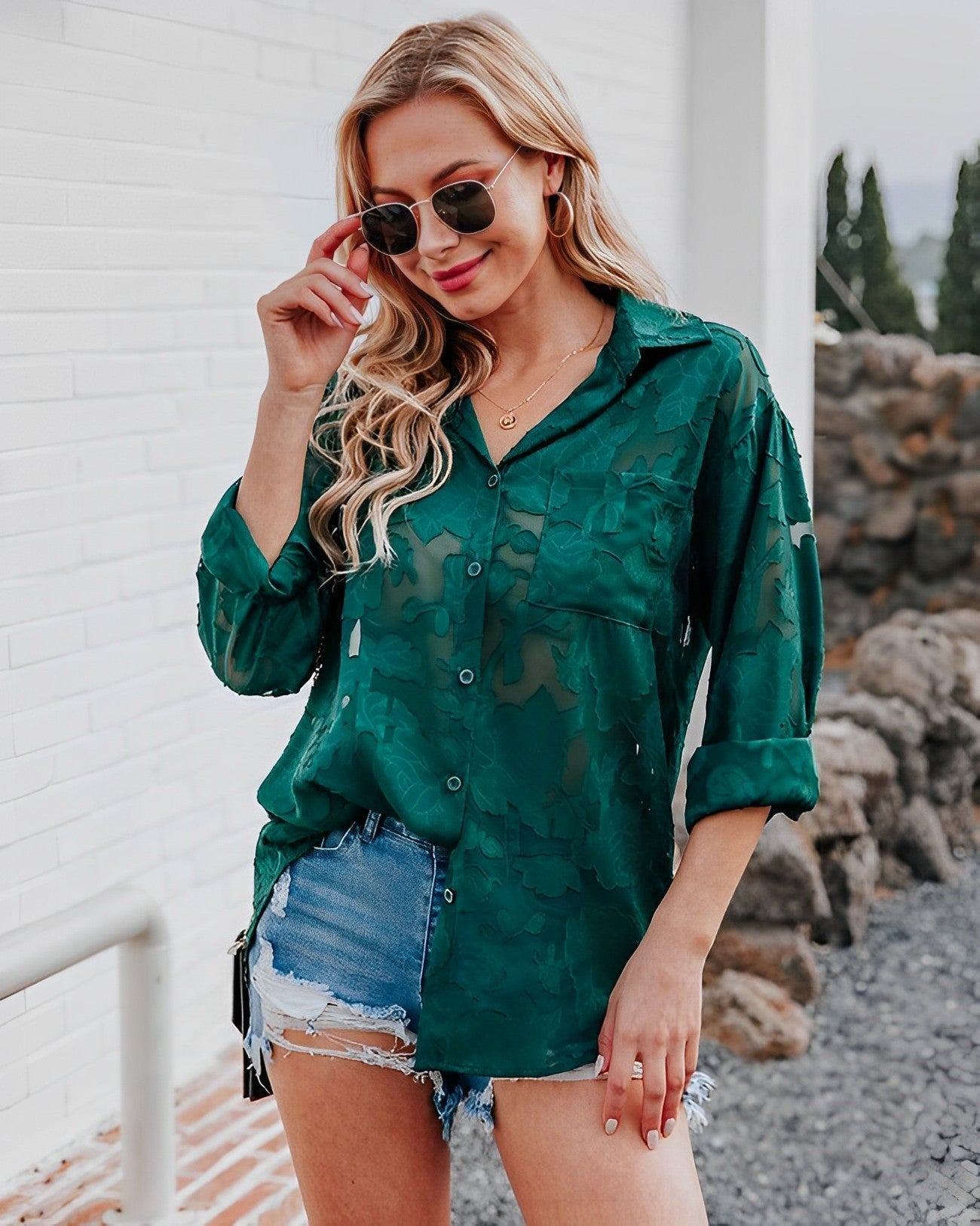 Finja - Blusa de moda con estilo