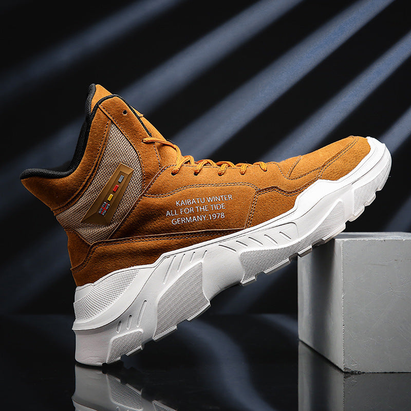 Botas altas de suela gruesa para hombre - Niels