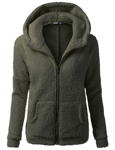 Chaqueta polar con capucha  - Rachel