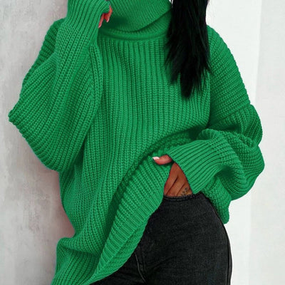 Ariadna - Jersey de punto con cuello alto