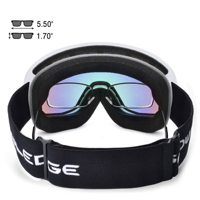 Gafas de esquí unisex de doble capa