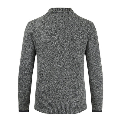Cardigan de punto para hombre con cuello chal - Emil