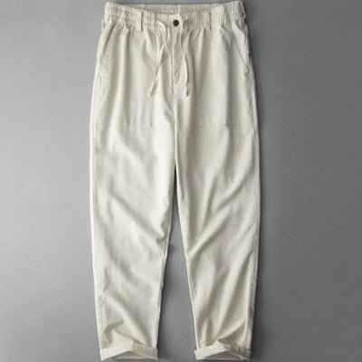 Pantalón casual hombre lino transpirable estilo relajado - Iván
