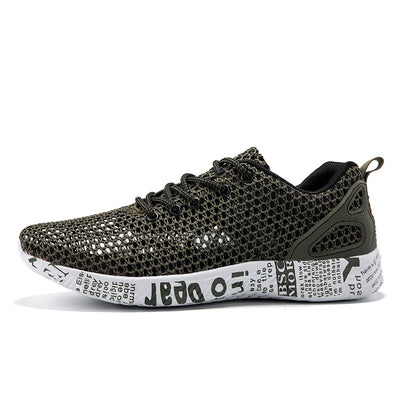 Zapatos transpirables para hombre con diseño de rejilla y suela urbana - Aksel