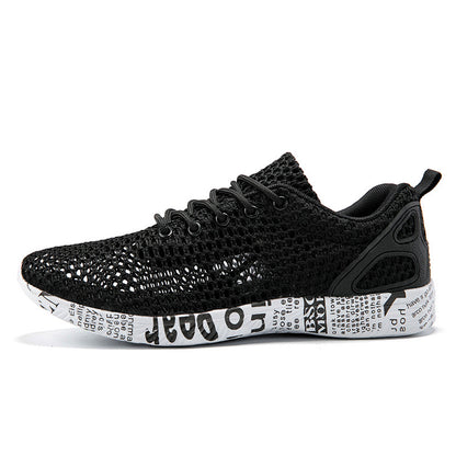 Zapatos transpirables para hombre con diseño de rejilla y suela urbana - Aksel
