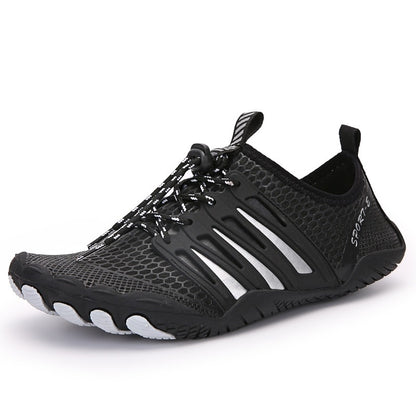 Zapatos deportivos unisex de secado rápido azul eléctrico - Alven