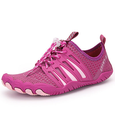 Zapatos deportivos unisex de secado rápido azul eléctrico - Alven
