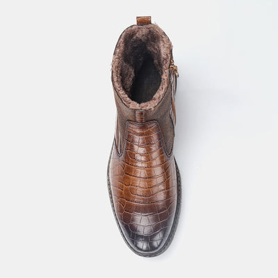 Botines elegantes de invierno para hombre con forro calido - Lars