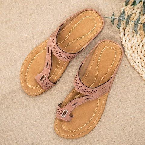 Sandalias mujer confort sin cordones estilo casual gris - Nayra