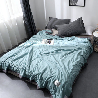 Colcha de verano de algodón transpirable