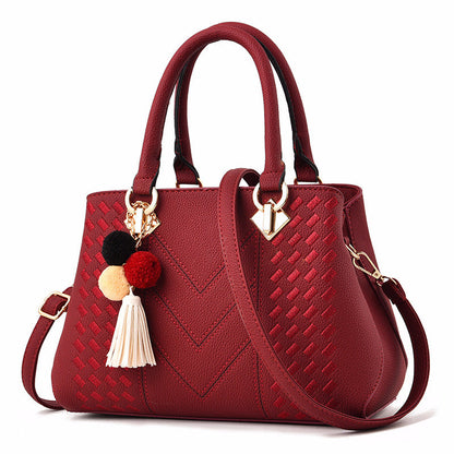 Bolso de mano elegante con textura - Mandala